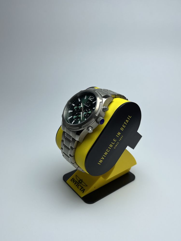 Invicta 47512, чоловічий годинник з титановим корпусом, інвікта титан