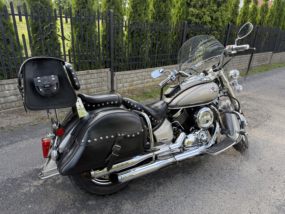 Yamaha Drag star v 1100 VANCE&Hines ubrana full dodatki 2002r Zadbana