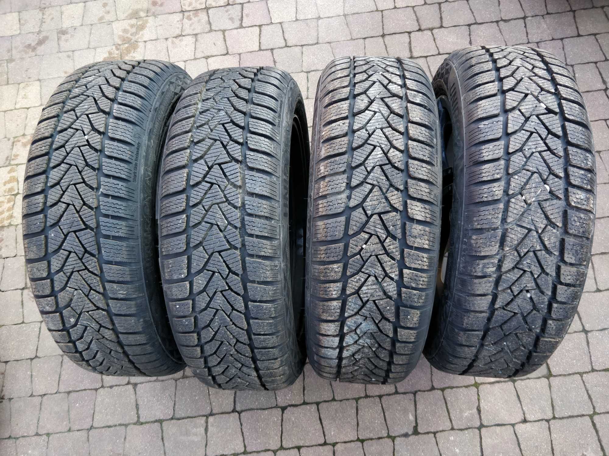 3419. Koła zimowe Honda Jazz Yaris 4x100 185/55/16 8.5mm 23r jak nowe