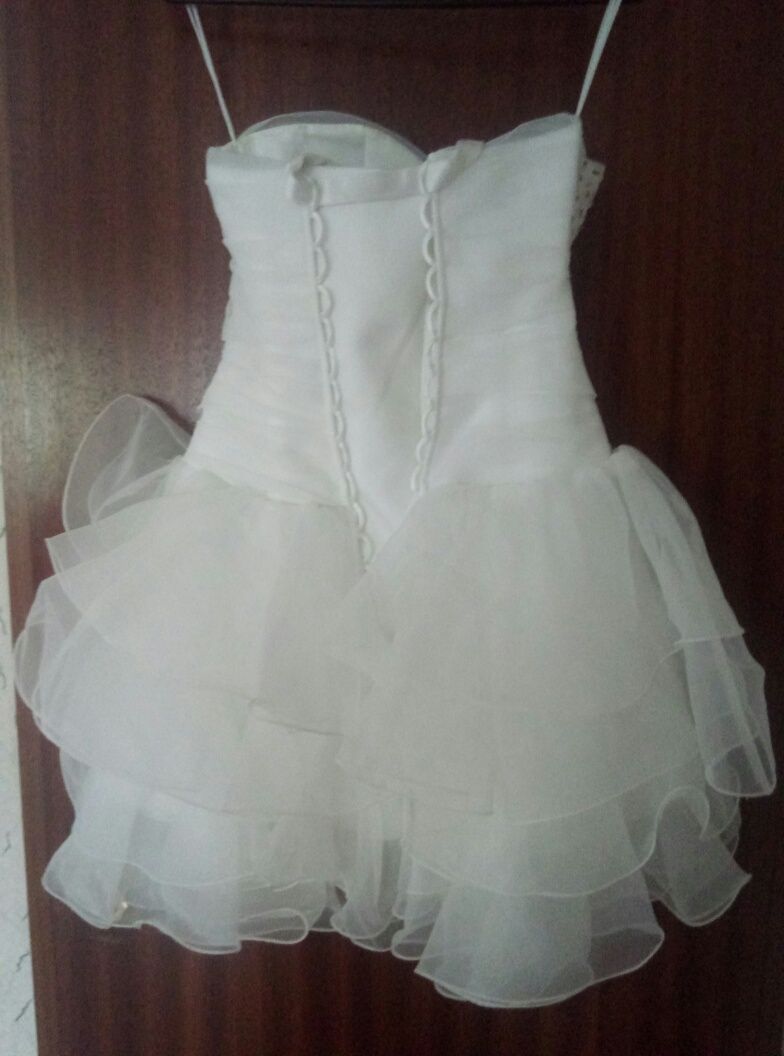 Sukienka, suknia ślubna biała r.36-38