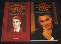 Livros Autobiografia Política I e II Aníbal Cavaco Silva