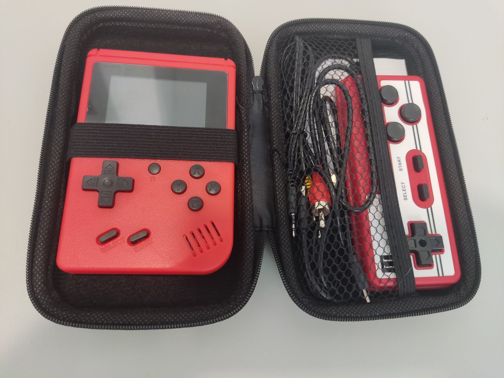 Consola portátil retro 500 jogos com bateria