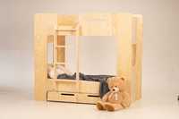 Łóżko piętrowe dla dziecka, dzieci drewniane NOWE 160x80