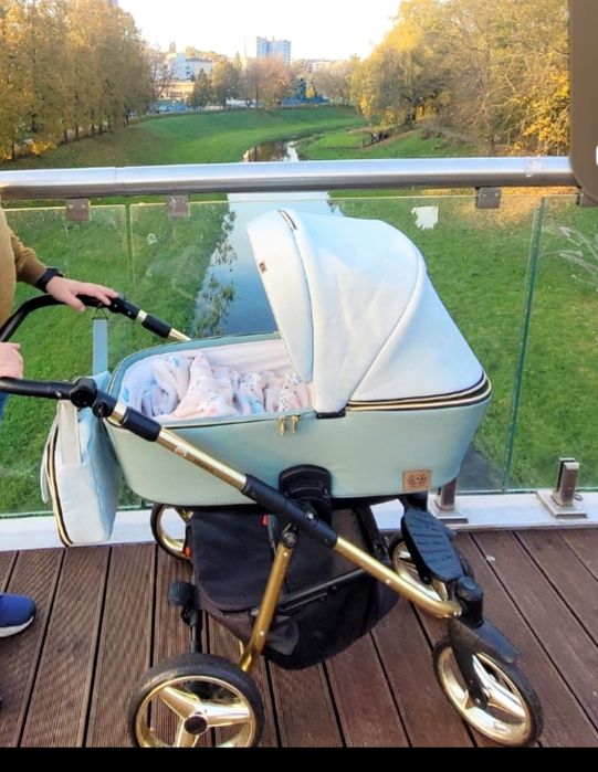 Wózek ADAMEX Reggio Special Edition mietowy (y-851)