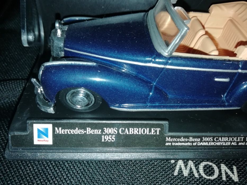 Miniatura antiga MERCEDES BENZ 300 S Cabriolet - 1955