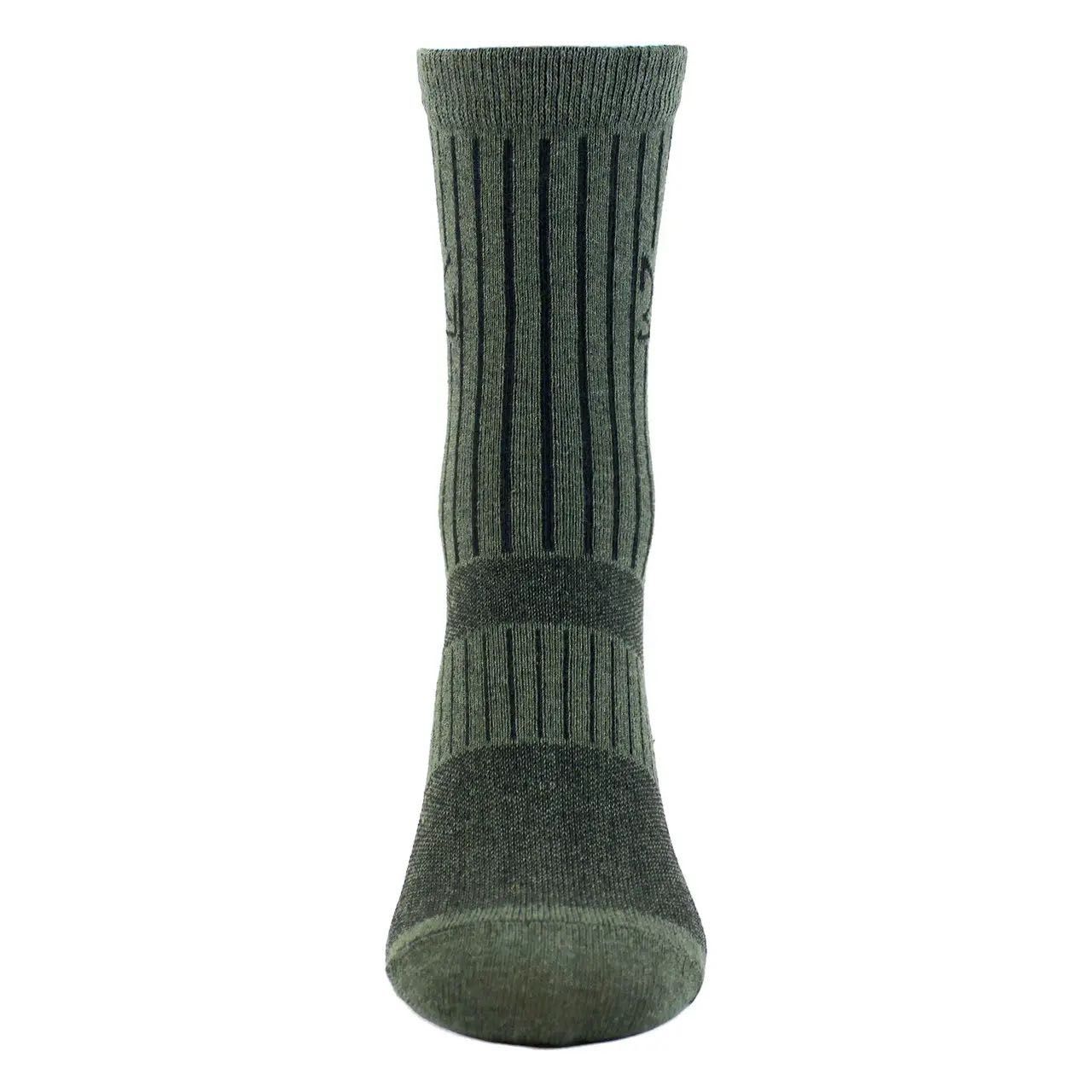 Упаковка літні тактичні шкарпетки ЗСУ 10 пар 41-45 Tactic Olive високі