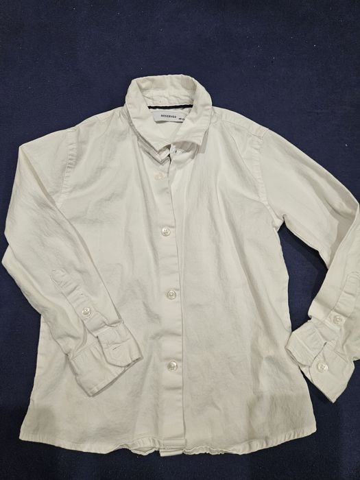 Biała koszula chłopieca 116 Reserved