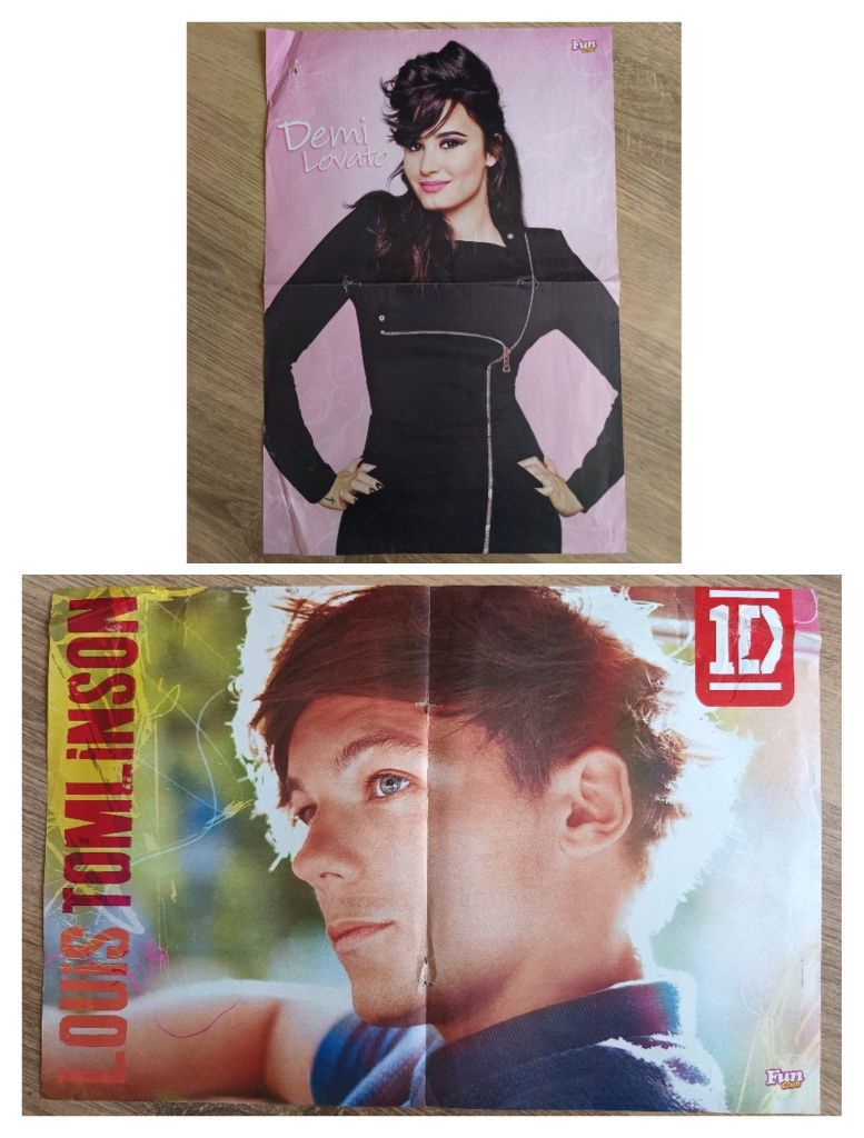 Demi Lovato/ Louis Tomlinson plakat 2-stronny