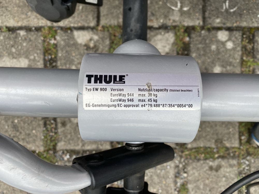 Bagażnik rowerowy na hak thule 900 wysyłka