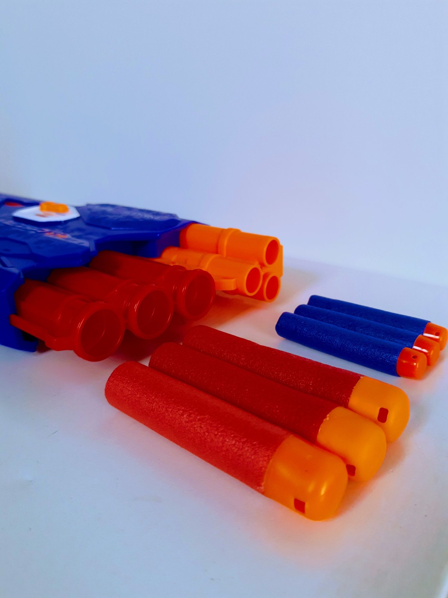 NERF Dual Strike pistolet Mega NERF duże i małe strzałki w komplecie