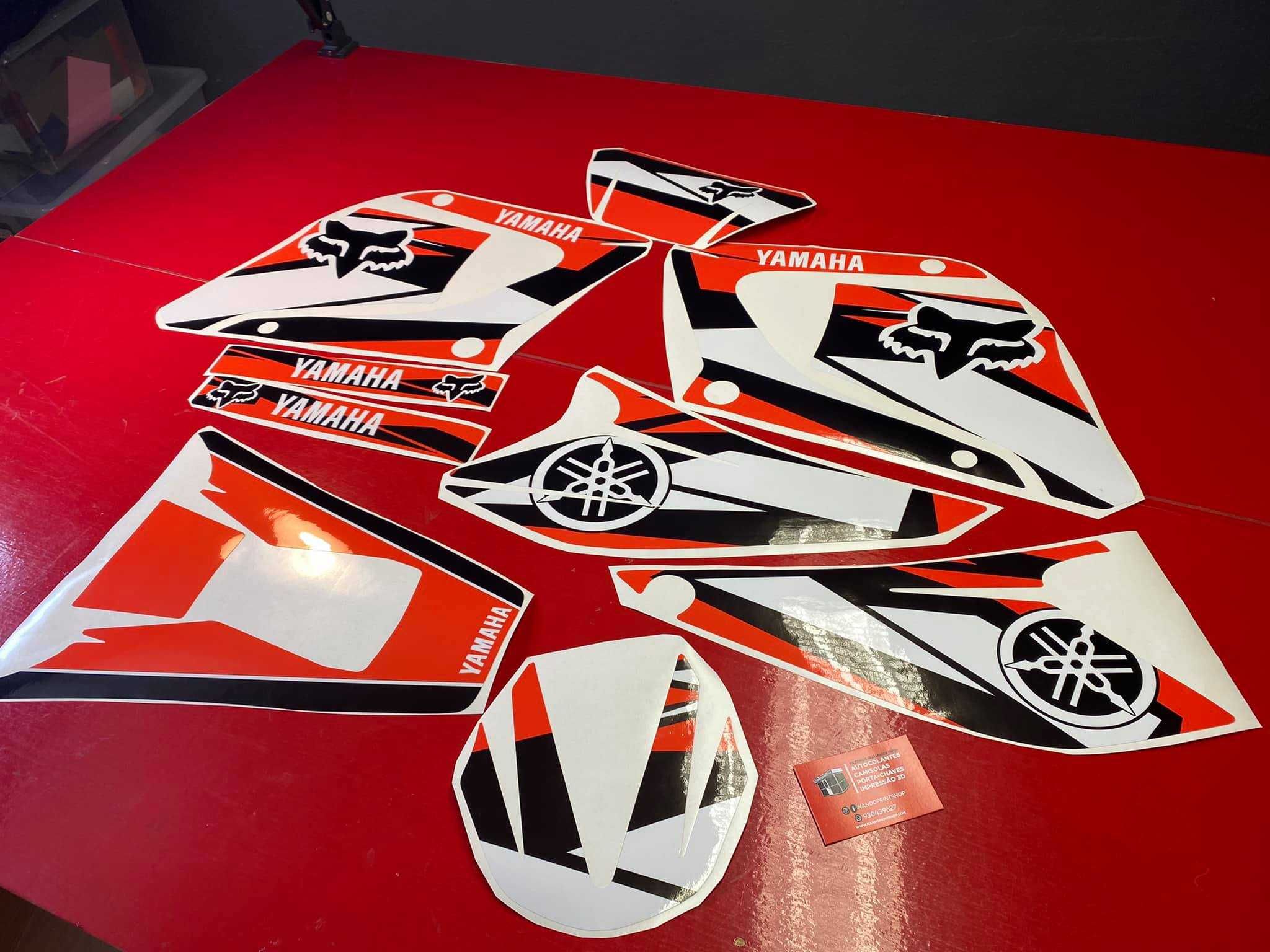 KITS GRAFICOS AUTOCOLANTES YAMAHA DTX DTRE 125 AO TEU GOSTO