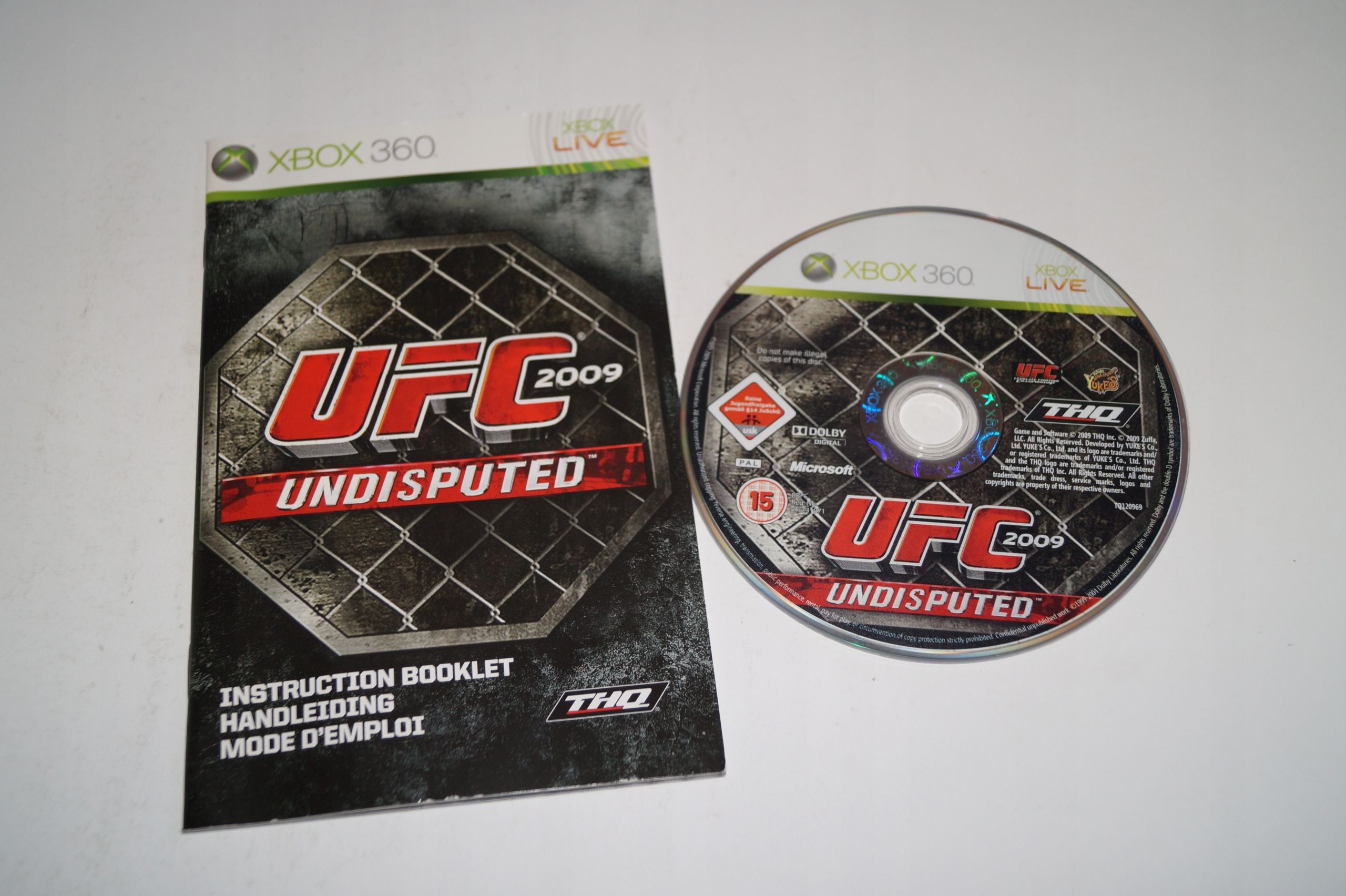 Ufc 2009 Undisputed Microsoft Xbox 360