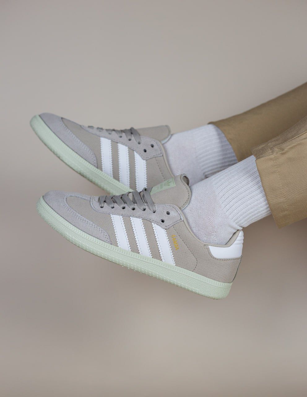 Кросівки жіночі Adidas Samba Beige!