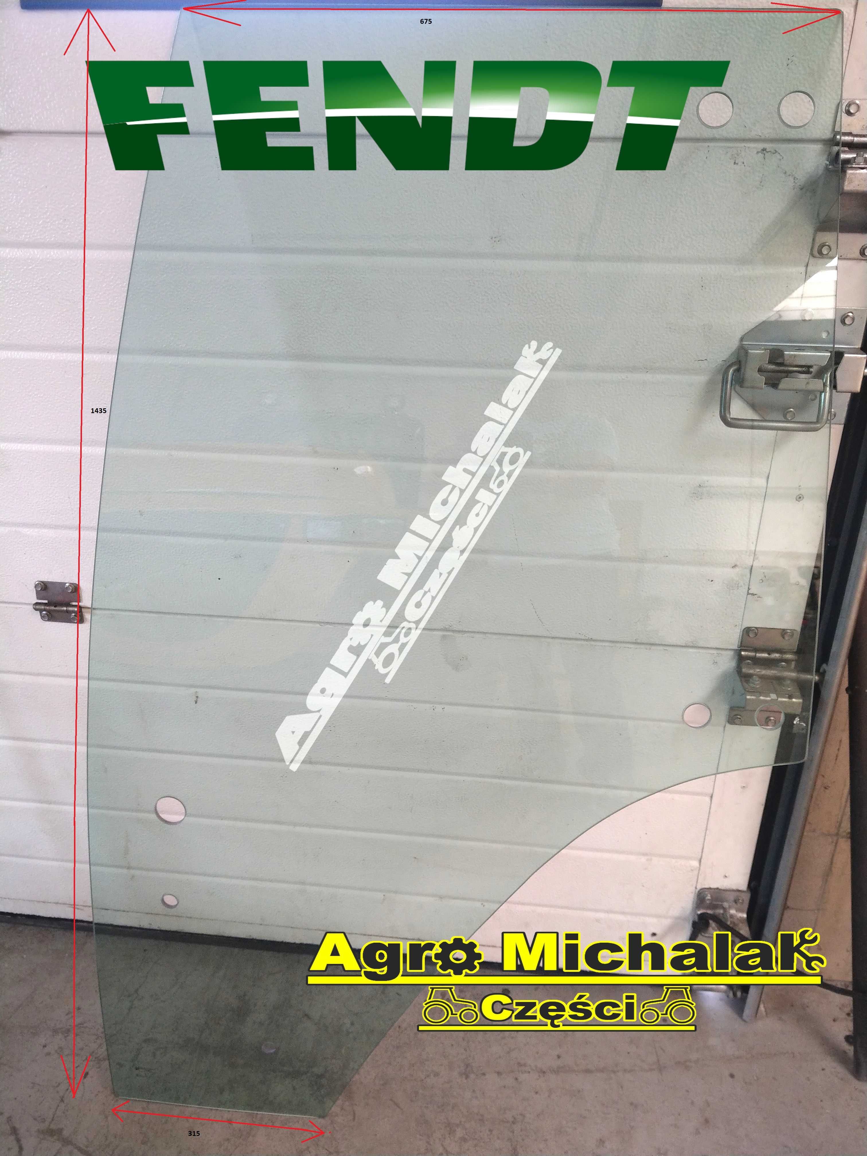 Szyba drzwi  lewe Fendt Favorit , Farmer Vario 311,412, 718, 916, 920,
