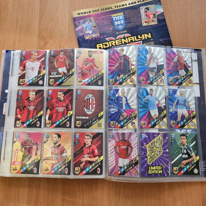 Karty piłkarskie 2025 album Panini Fifa 365