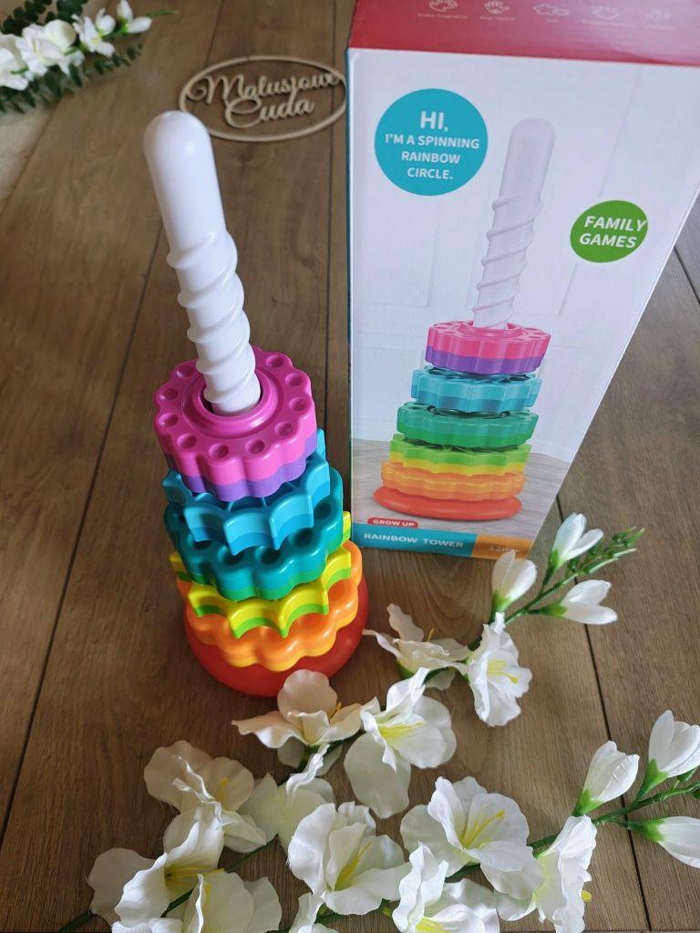 Wieża sensoryczna Rainbow 12m+