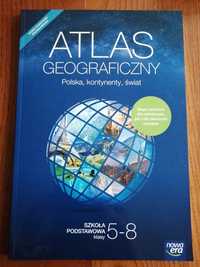 Atlas geograficzny. Szkoła podstawowa. Nowa Era.