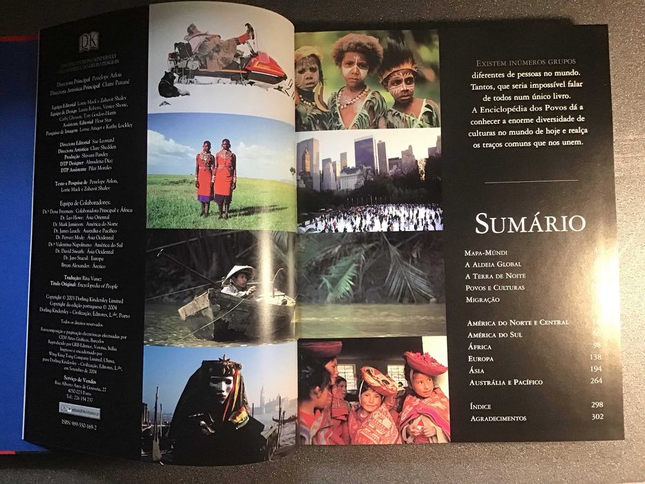 Enciclopédia dos Povos - Capa Dura, 304 pág. Capa Dura, Grande Formato