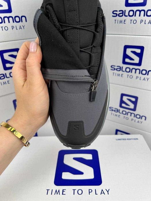 !SALE! Salomon Odyssey Gore-Tex Dark Grey Black 41 42 43 44 45 гортекс