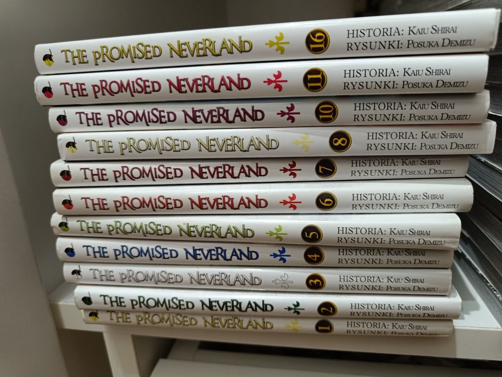 Manga The Promised neverland 1-8,10,11,16