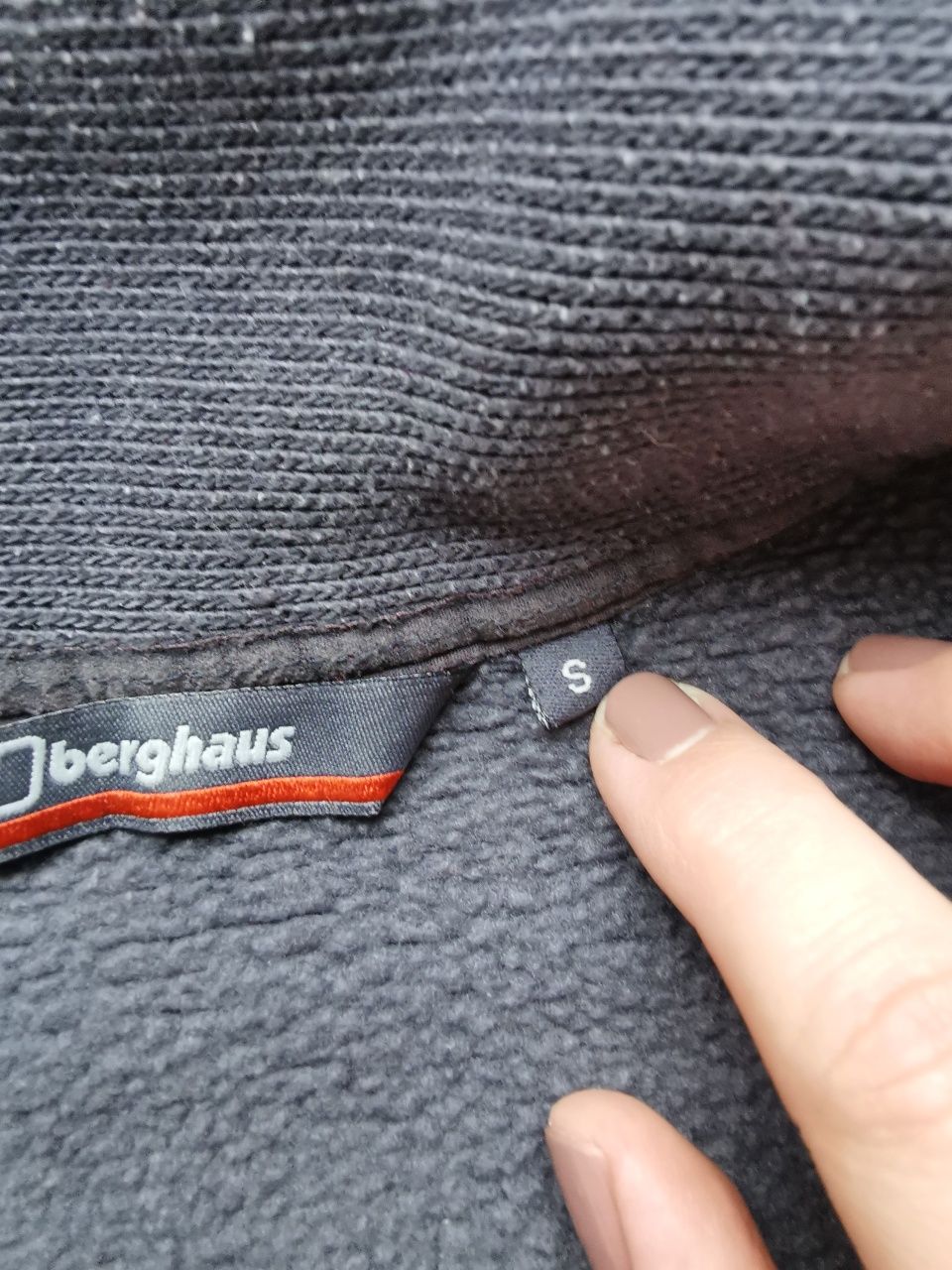 Berghaus szara bluza ocieplana, rozmiar S