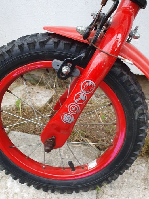 Rower dziecięcy Avengers koła 14 cal + koła do nauki jazdy