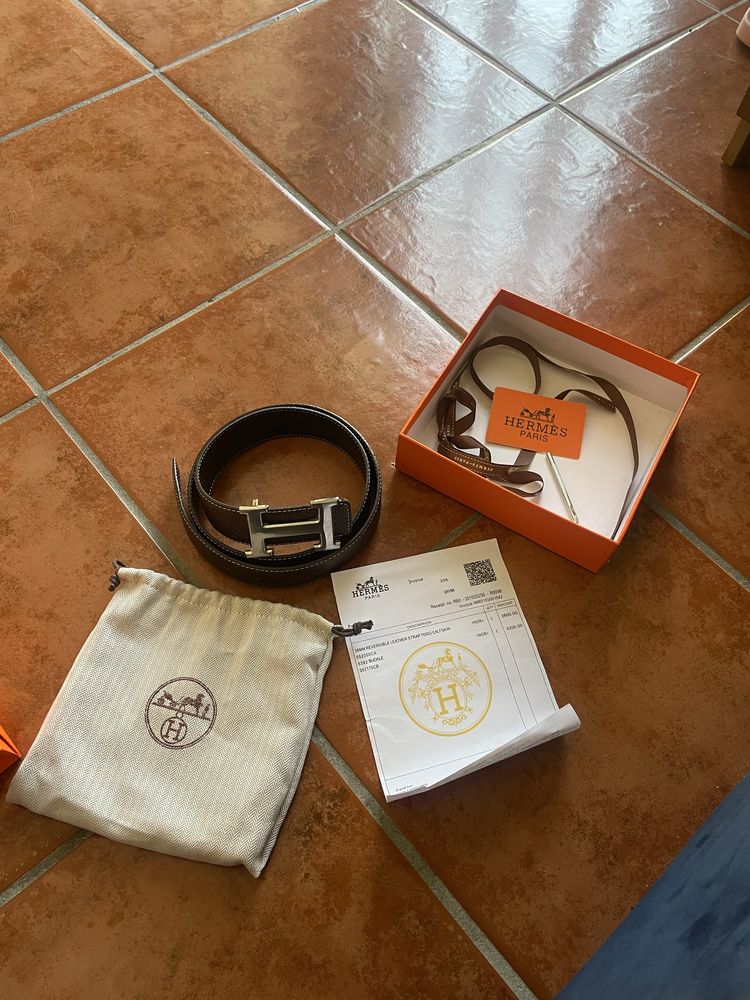 Cinto Hermès 90 cm