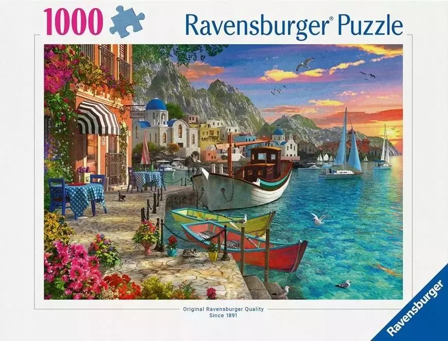 Puzzle 1000 Wspaniała Grecja. Ravensburger