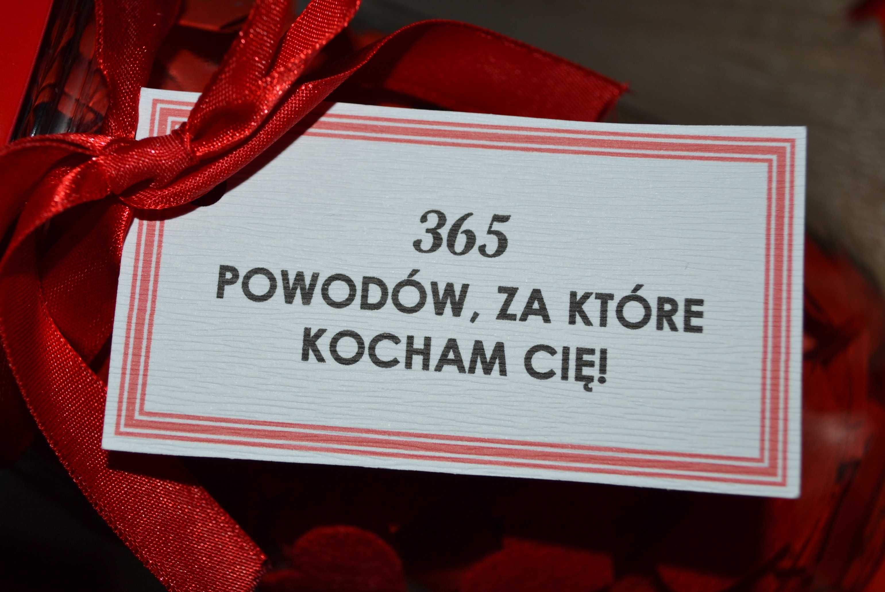 365 powodów za które kocham Cię PREZENT Ramka