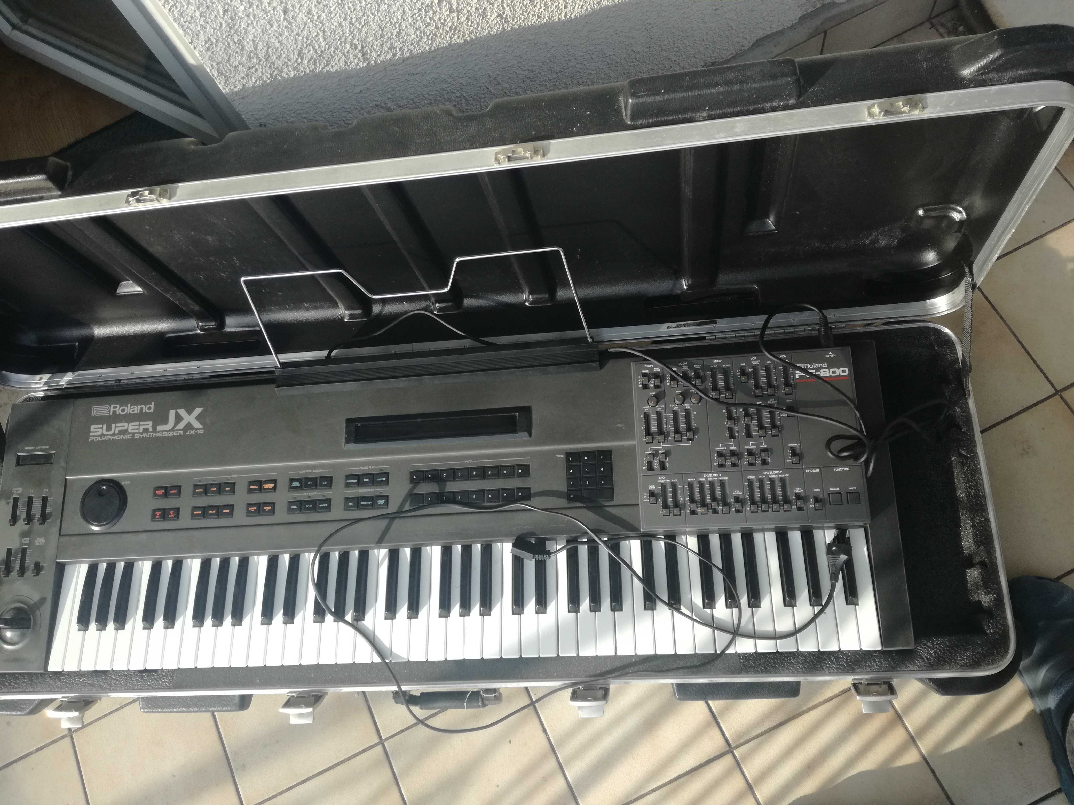 Roland JX10 Super + Nowy programator PG 800 + Cartridge +instrukcie