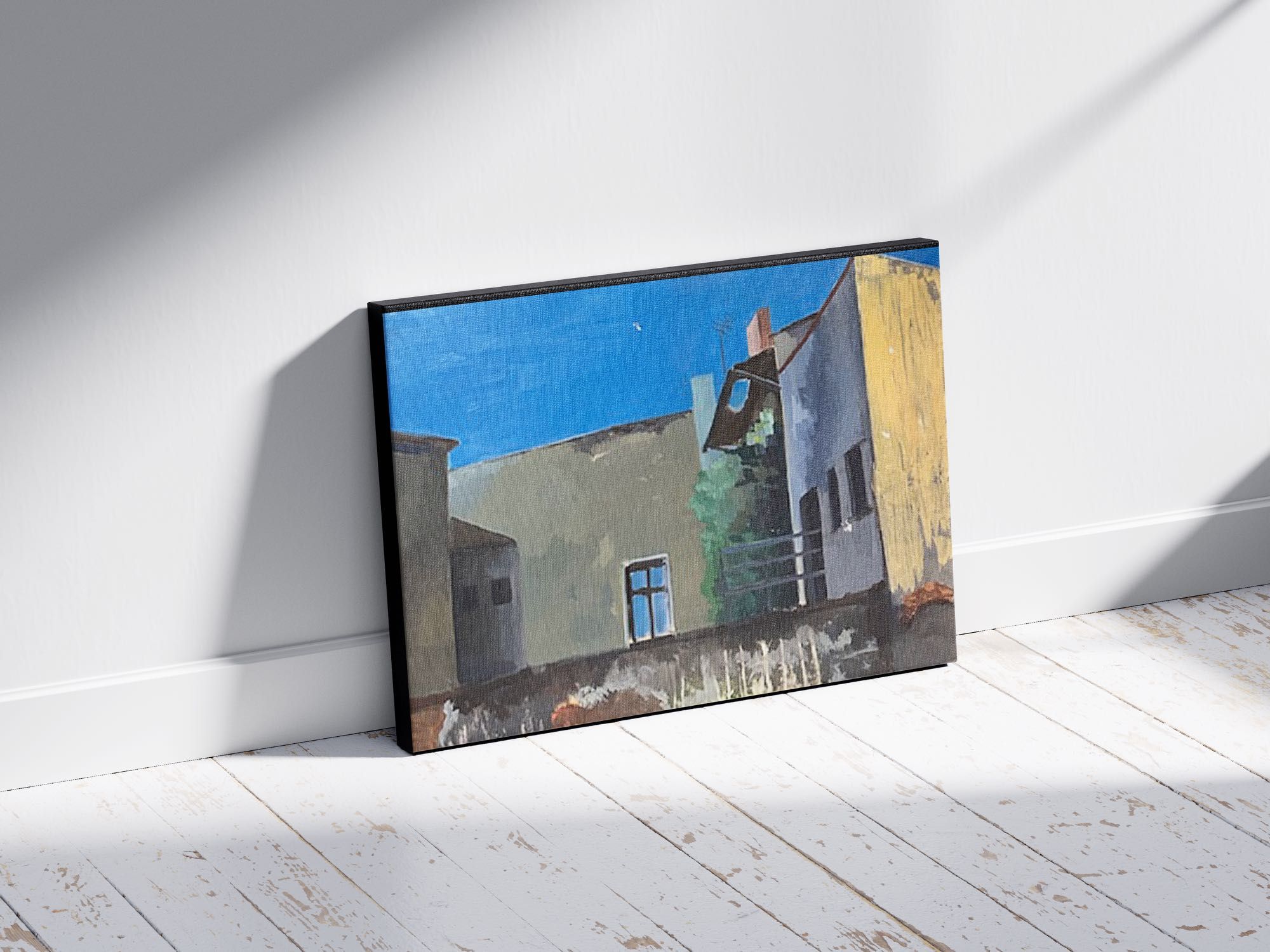 Obraz 50x70 "Bielskie bloki"