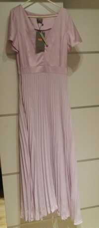 Suknia liliowa,sukienka dla świadkowej, na wesele,fioletowa Vero Moda.