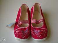 Nowe obuwie zmienne balerinki kapcie Raweks roz. 36 amarant