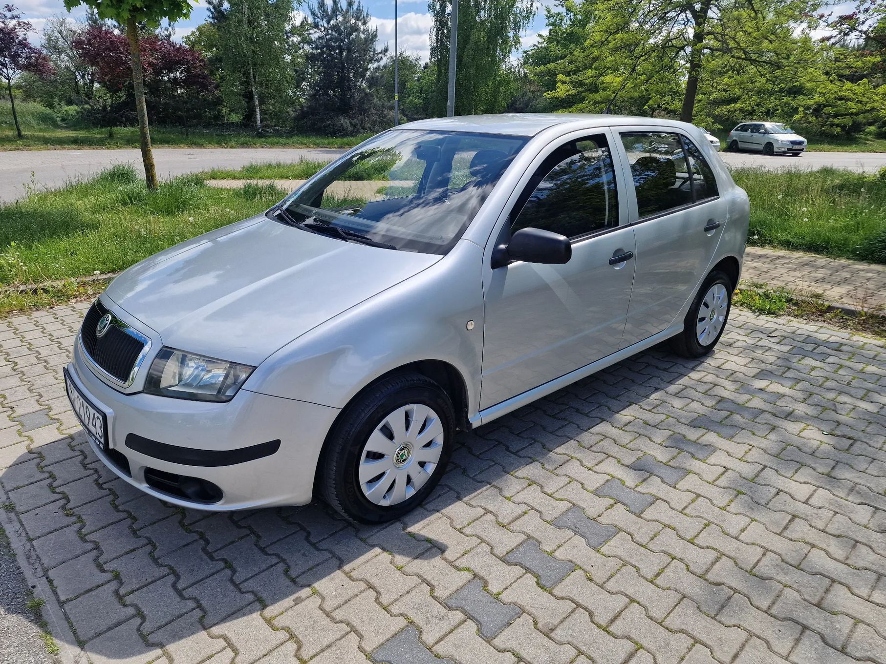Skoda Fabia Śliczna Fabia Lift 1.2B Klimatyzacja Wspomaganie ZERO RDZY