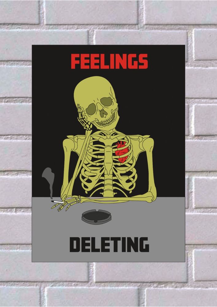 Poster - Feelings Deleting