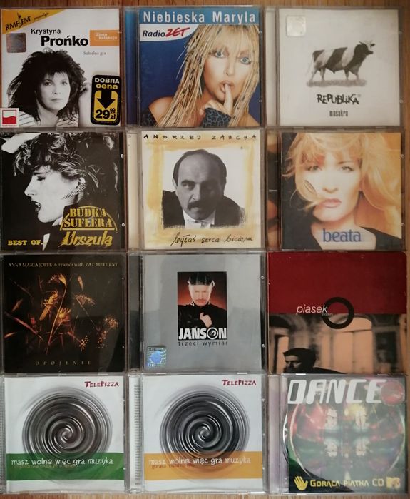 Album CD Republika, Budka Suflera, Urszula,  Andrzej Zaucha