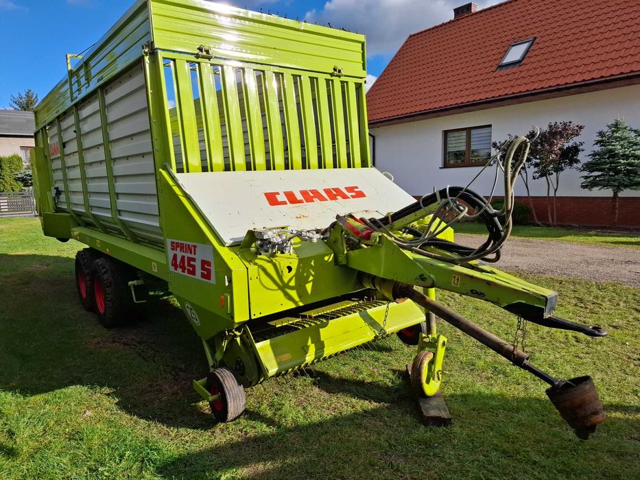 Przyczepa samozbierająca CLAAS SPRINT 445    SUPER STAN  10T.