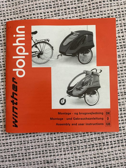 Atrelado bicicleta Dolphin