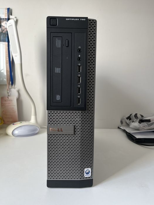 Komputer dell optiplex 790 windows 10 Pro, RAM 16GB + monitor HP
