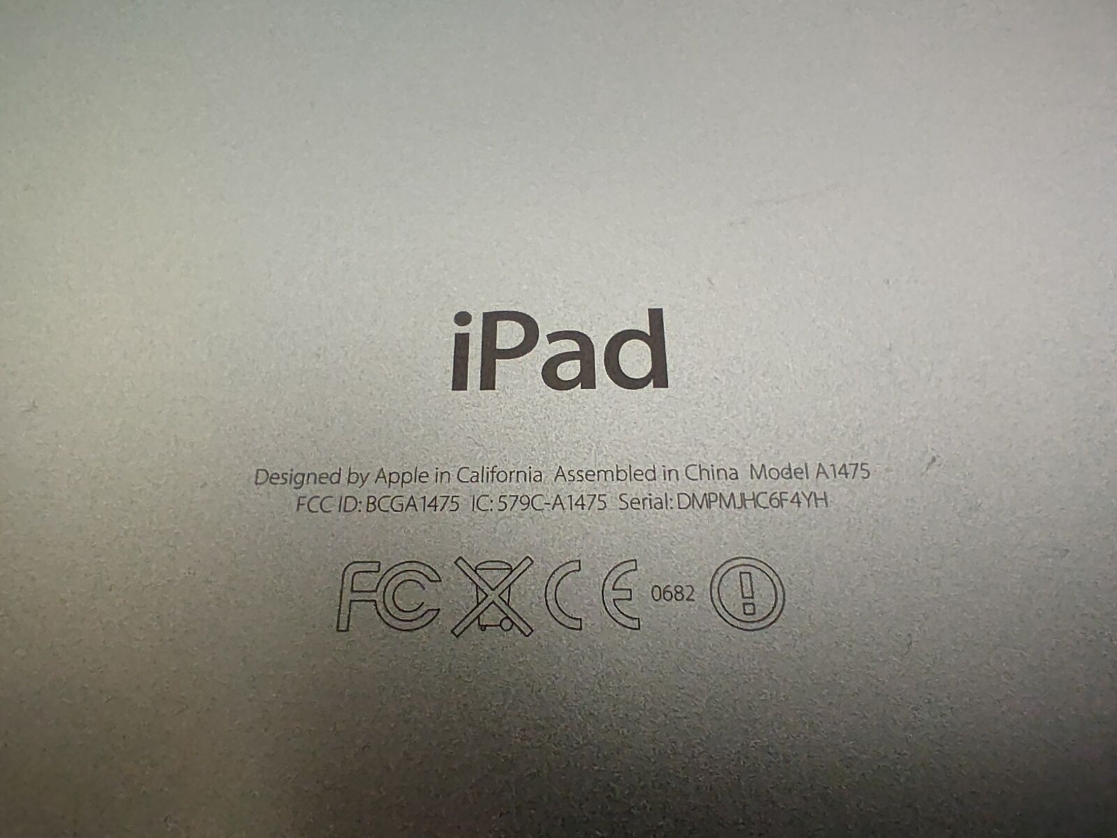 Apple iPad Air A1475, 16 GB SIM