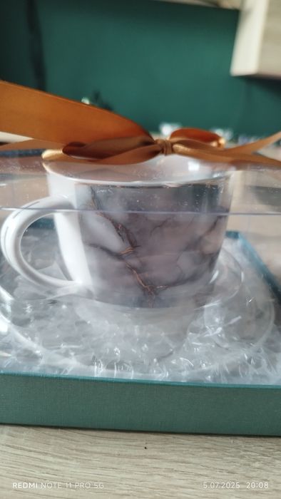 Filiżanka na podstawku Veroni SECRET