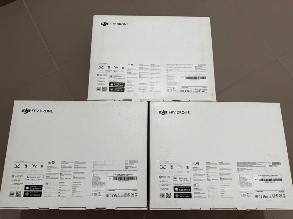 РОЗПРОДАЖ!!! НОВІ Квадрокоптери DJI FPV.