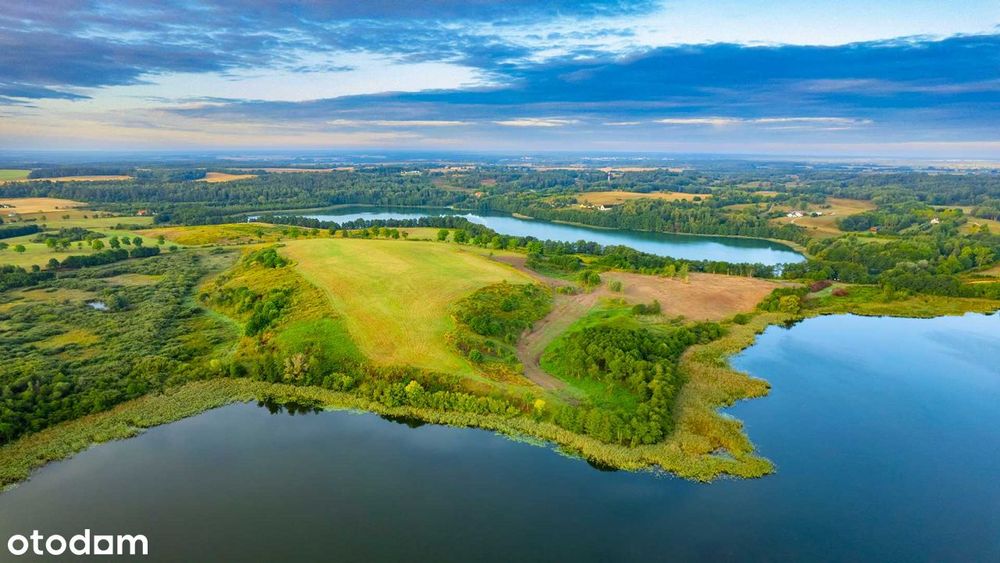 Działka nad jeziorem Dąbrowa. Mazury - 2h od Warszawy