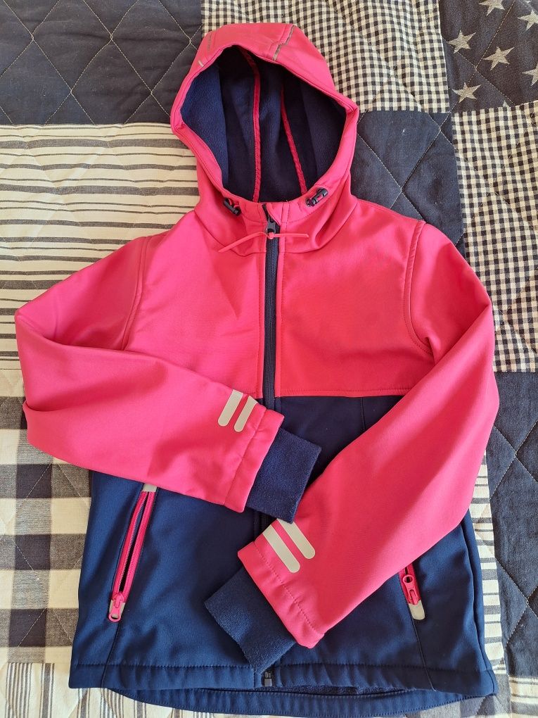 Kurtka softshell dla dziewczynki