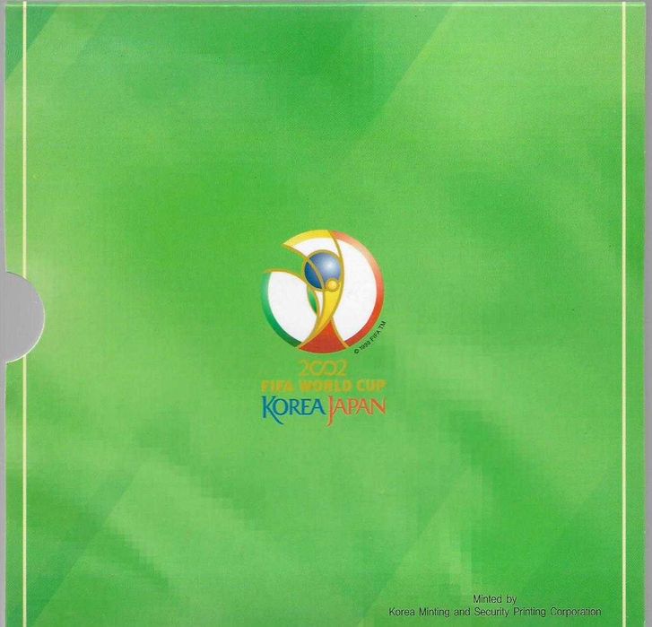 Coreia do Sul - - - "2002 - FIFA World Cup-Coreia-Japão" - - -  Moedas