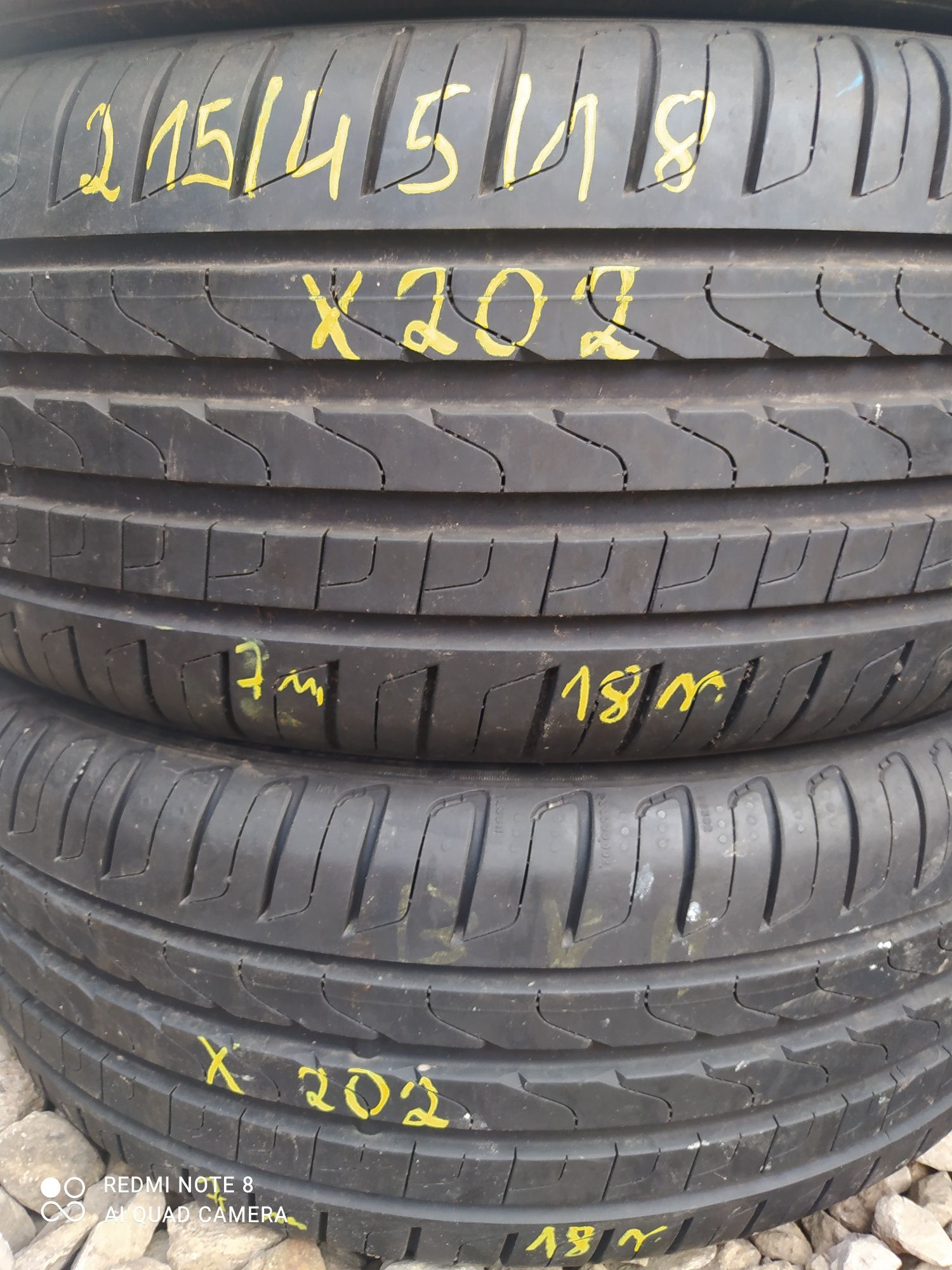 X202 215/45/18 sztuk 2 Pirelli