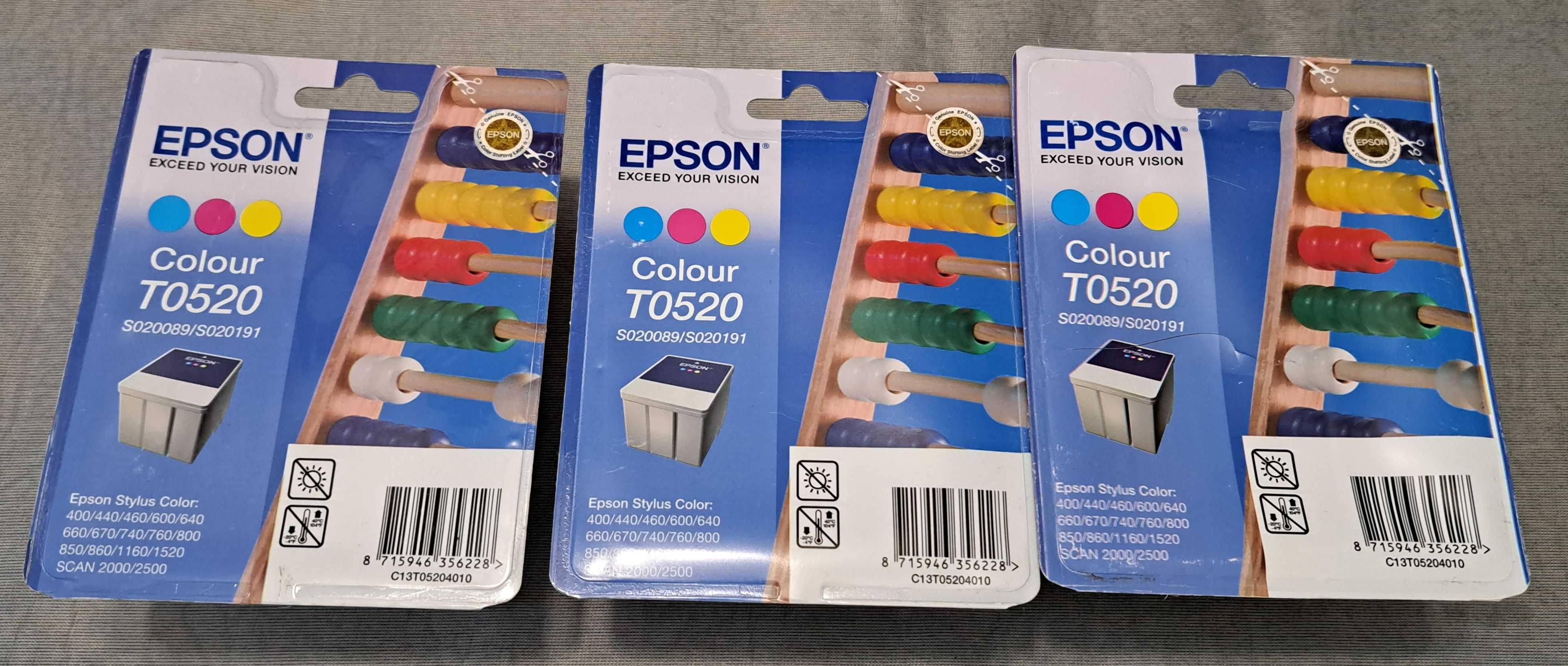 Картридж струйный EPSON (C13T05204010) цветной оригинал