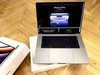 Apple MacBook Pro 16,2" M1 Pro - 32GB RAM - 512GB SSD - G. SZAROŚĆ