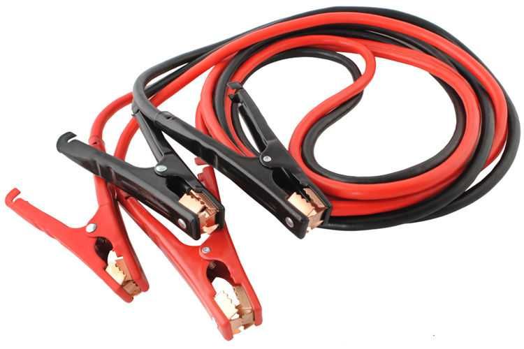PRZEWODY ROZRUCHOWE kable 1200A 4,5m mocne 3,5kg GRUBE 1,2cm 516