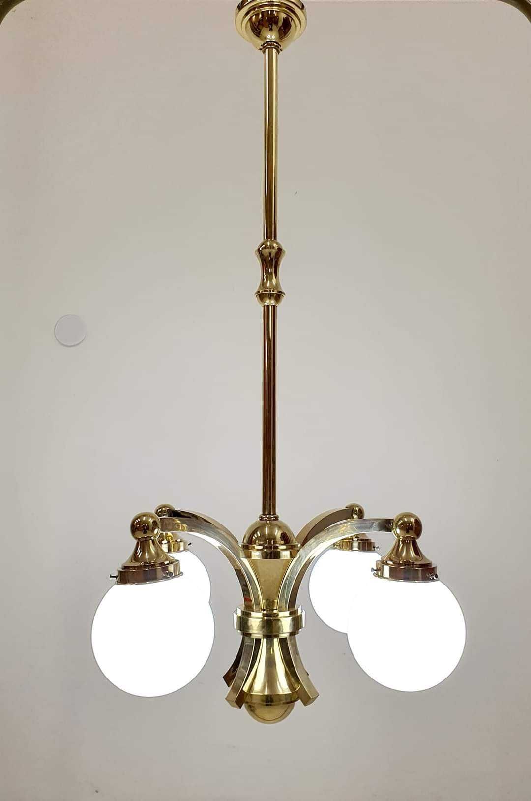 Żyrandol Lampa Art Deco